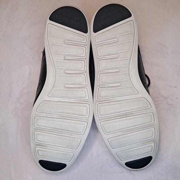 Cole Haan Mens Original Grand Wingtip Oxford C26469 Shoes Black Size 11 - Picture 7 of 10